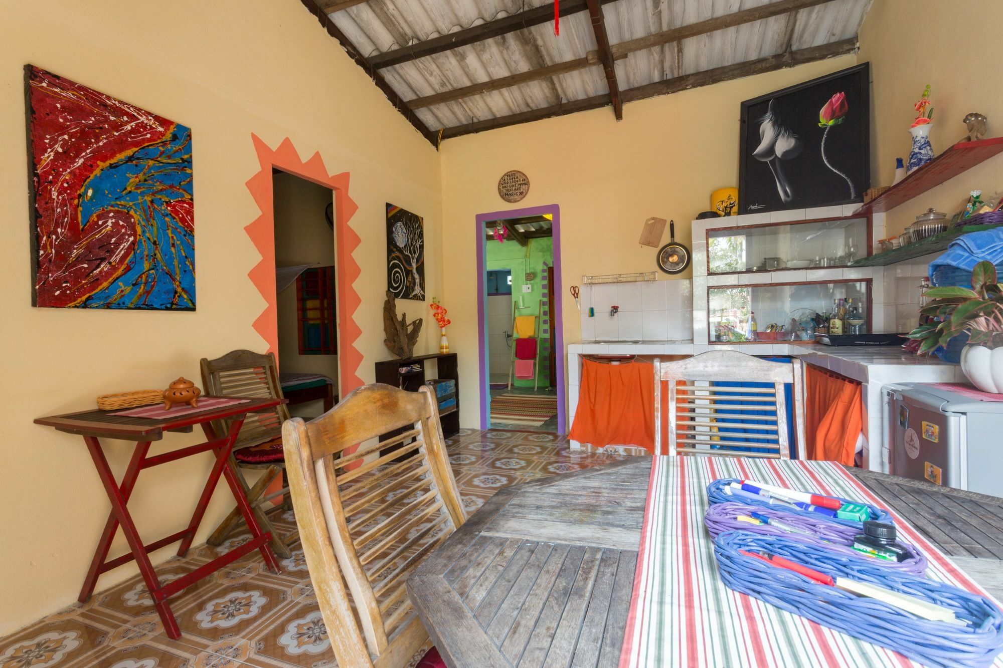 The Hoi An Hippie House Apartment Bagian luar foto